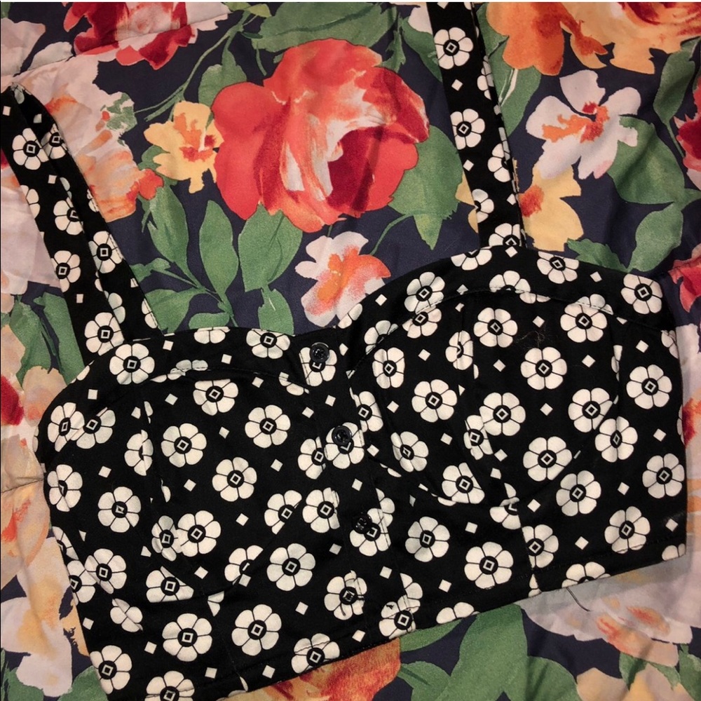 FLORAL BRALETTE